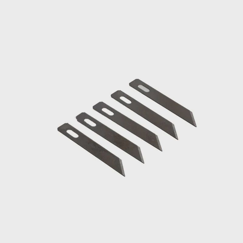 Hobby Essentials #5 Angled Chisel Blades (5) (HDXK0144)