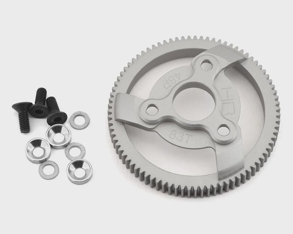 Hot Racing Hard Anodized Aluminum Spur Gear (TE883H)