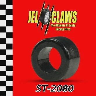 Innovative Hobby Supply 1/64 Jel Claws Rubber Racing Tires AFX, SRT, MEGA G, TOMY rear (IHS2080)