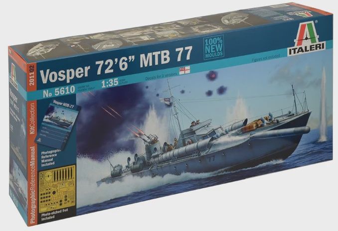 Italeri 1/35 Vosper 72''6' MTB 77 (ITA55610)