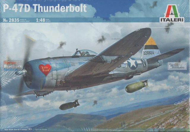 Italeri 1:48 P-47D Thunderbolt (ITA2835)