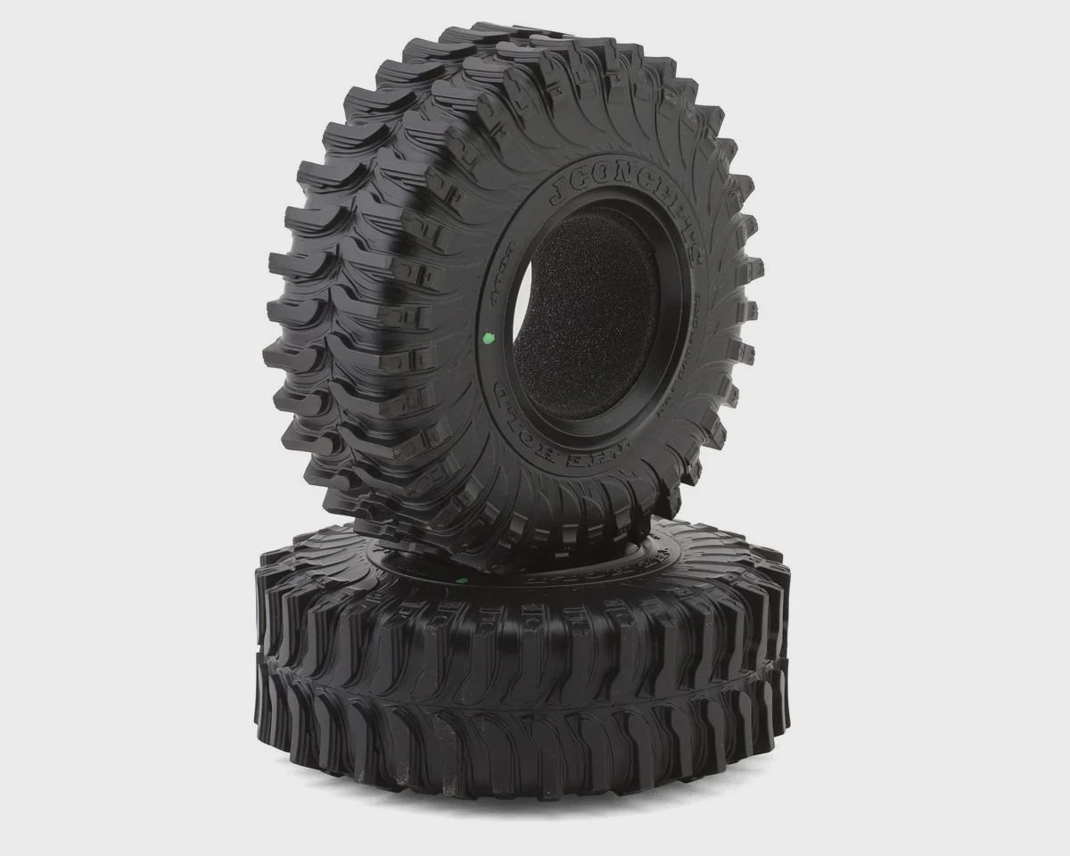 JConcepts The Hold 2.2" 1/10 Rock Crawler Tires (2) (5.25" - Class 3) (Green) (JCO409302)