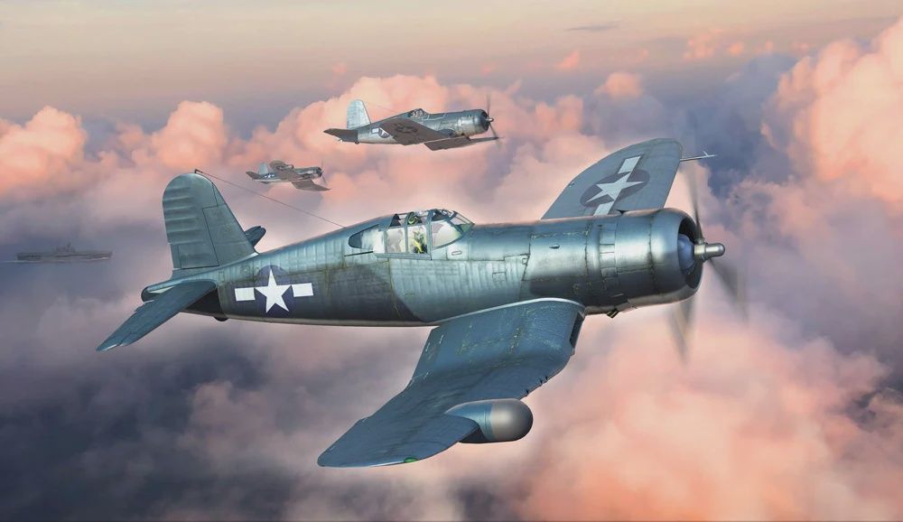 Hobby Boss Vought F4U-1A/2 Corsair (2-in-1) (HBY81788)
