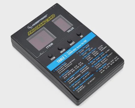 HobbyWing LED Program Card (HWI30501003)