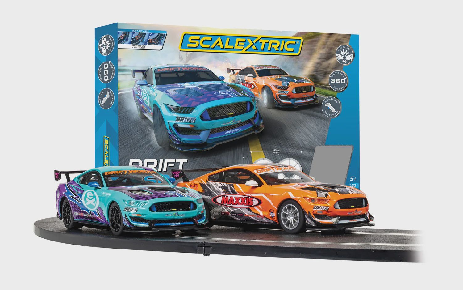 Hornby American Scalextric Drift 360 Race Set (C1421T)