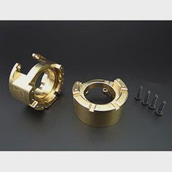 Hot Racing Brass Heavy Metal Knuckle Weight: TRX4 (HRATRXF21HKW)