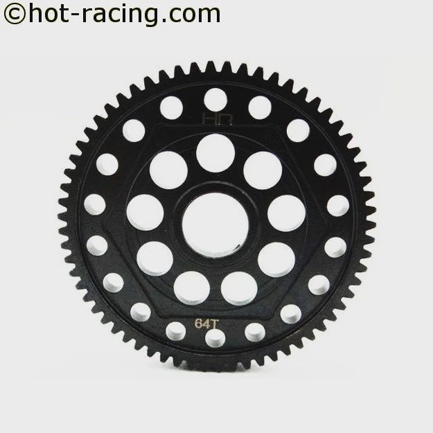 Hot Racing Steel Spur Gear 64 Tooth 32 Pitch - Axial Yeti and SCX (SYET264T)