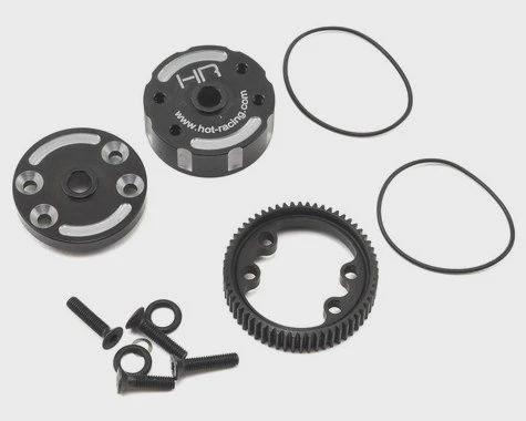 Hot Racing Traxxas Slash 2WD Sealed Aluminum Differential Case (HRATE38CH)