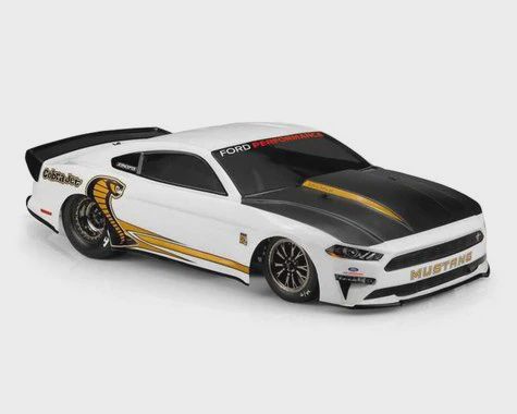 JConcepts 2018 Ford Mustang Cobra Jet Street Eliminator Drag Racing Body (Clear) (JCO0442)