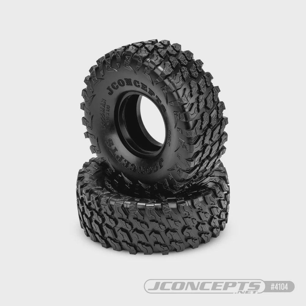 JConcepts Bossman green com. Class 2, 1.9" scaler tire 4.75" (JCO4104-02)