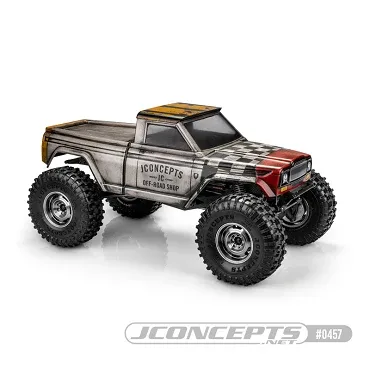 JConcepts JCI Warlord Pre-Trimmed 1/10 Tucked Rock Crawler Body (Clear) (12.3" (JCO0457)