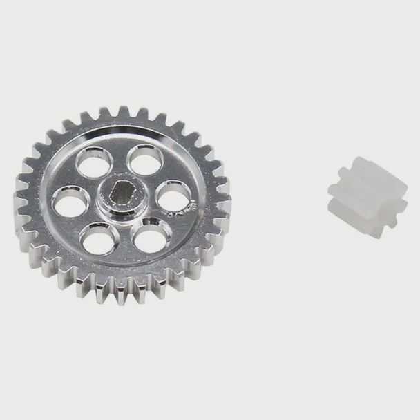 Hot Racing 0.5M Spur Gear Conversion : Axial SCX24 (SXTF328M05)