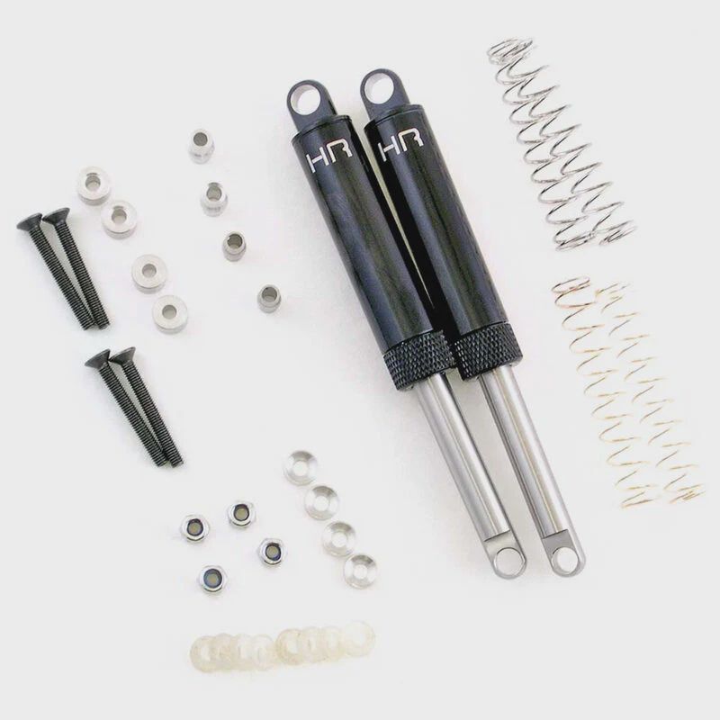 Hot Racing 100mm Internal Spring Air Shocks (Black) (2) (HRATD100T01)