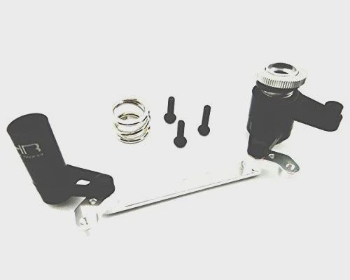 Hot Racing Adjustable Aluminum Steering Bell Crank &amp; Servo Saver (YEX4801)
