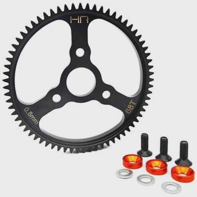 Hot Racing Heavy Duty Steel Spur Gear 32P 68T 0.8mm (SERVO268)