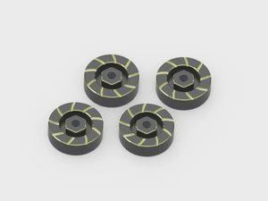 HPI 7mm Hex Hub Weight Set (Brass / 4pcs), for Venture18