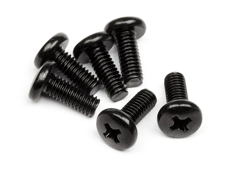 HPI BINDER HEAD SCREW M4x10mm (6pcs) (HPIZ613)