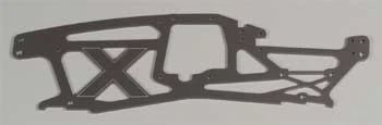 HPI Chassis 2.5mm Savage X Gray/Lef (HPI73961)