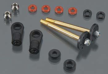 Integy Front Piggyback Shock Rebuild Kit Slash 4X4 (2) (INTT8553)