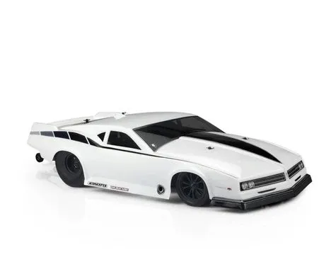 JConcepts "The Machine" 1968 Pontiac Firebird Pro 1/10 Drag Racing Body (Clear) (JCO0455)