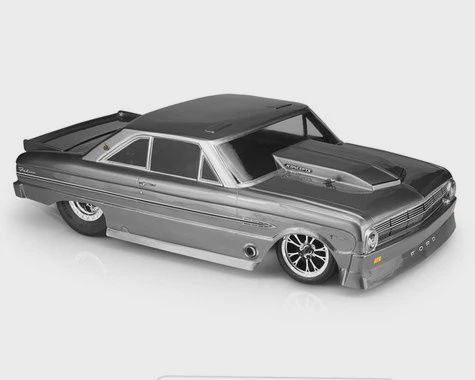 JConcepts 1963 Ford Falcon Street Eliminator Drag Racing Body (Clear) (JCO0386)