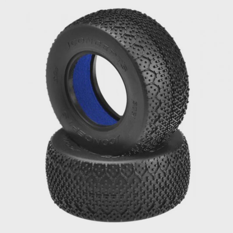 JConcepts 3D's Short Course Tires (2) (Green) (JCO306102)