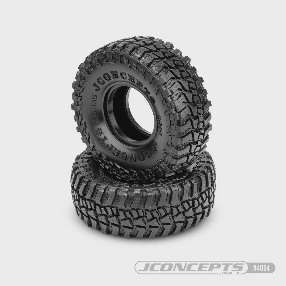 JConcepts Rock Block green com Class 2, 1.9"scaler tire 4.75"OD (JCO4054-02)