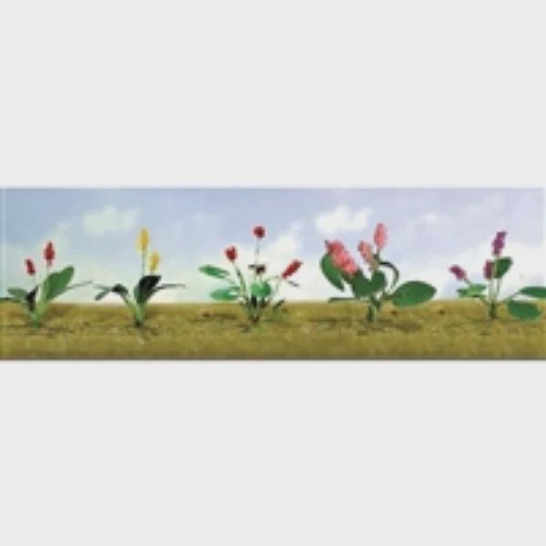 JTT Flower Plants Assortment: #3 – 10/pk – O Scale (JTT95562)
