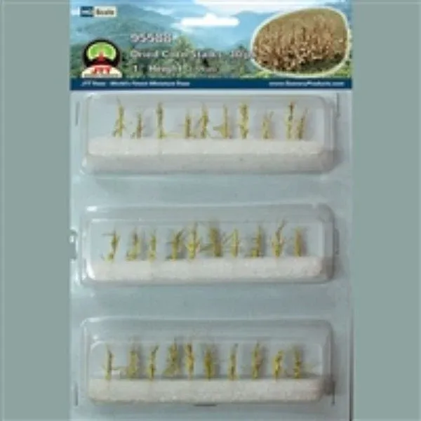 Dried Corn Stalks: 30/pk – HO Scale (JTT95588)