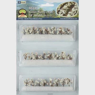 JTT Scenery Products Cotton Plants (24) O (JTT95591)