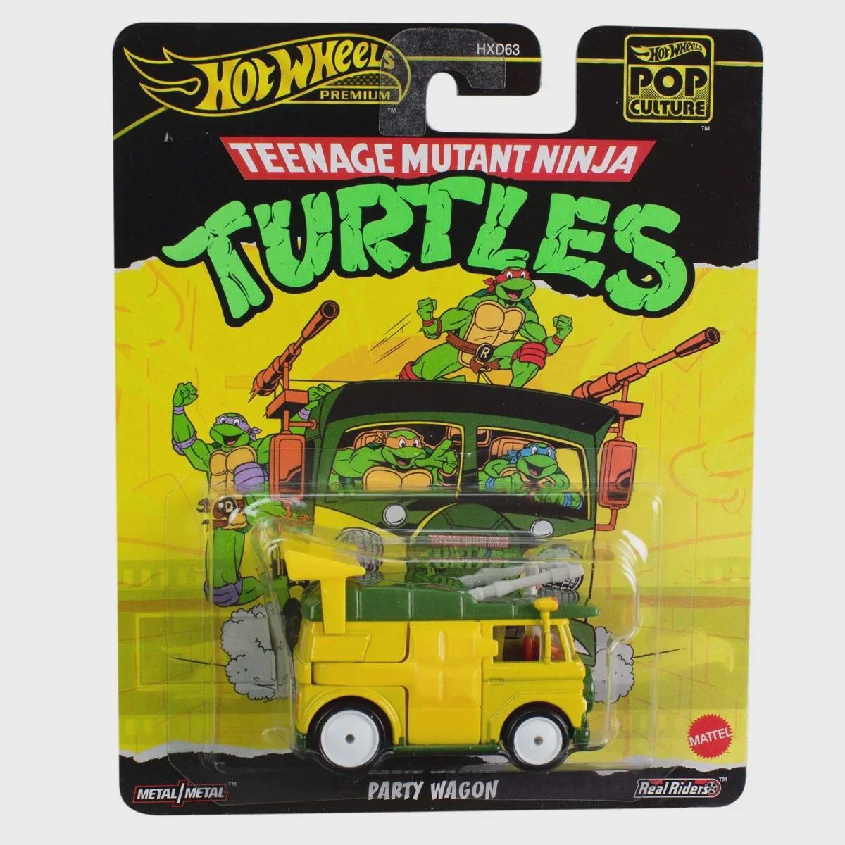 Hot Wheels Pop Culture 2025 Teenage Mutant Ninja Turtles Party Wagon (HXD63)