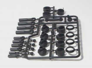 HPI SHOCK PARTS/ROD END SET (2 SHOCKS) (HPI85050)