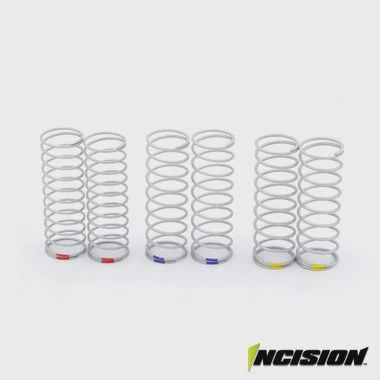 Incision S8E 80mm Shock Spring Tuning Set (6) (IRC00512)