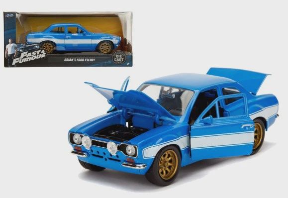Jada 1/24 Fast &amp; Furious Brian's Ford Escort RS2000 MK1 (JAD99572)