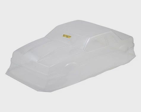 JConcepts 1991 Ford Mustang Fox Body Street Eliminator Drag Racing Body (Clear) (JCO0362)