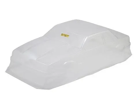 JConcepts 1991 Ford Mustang Fox Body Street Eliminator Drag Racing Body (Clear) (JCO0362)