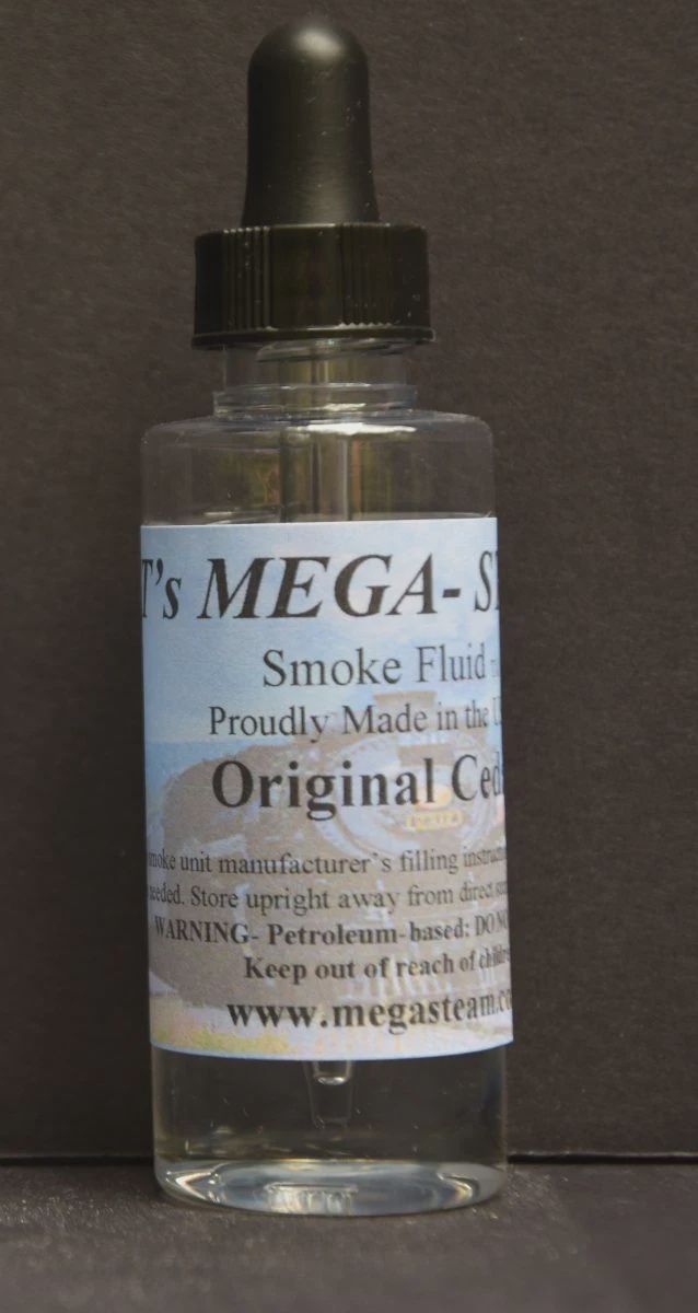 JT's Mega Steam 100 Original Cedar Smoke Fluid - 2 oz. Bottle (JTM100)