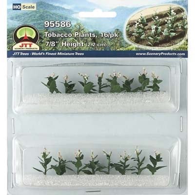 JTT Scenery Products Tobacco Plants (16) HO (JTT95586)
