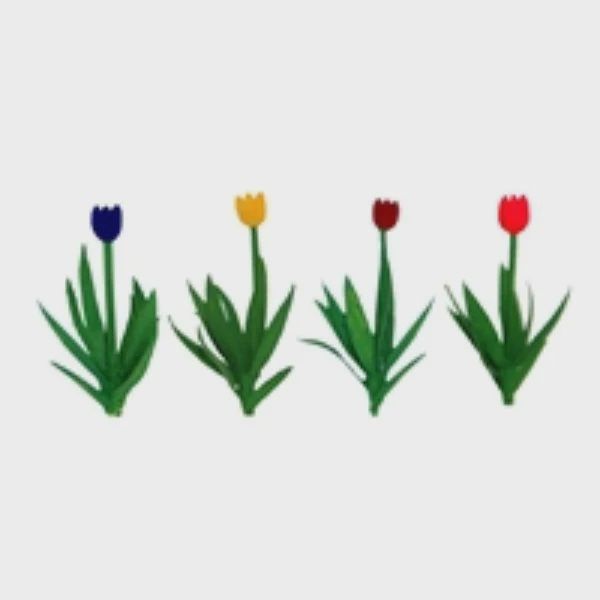 JTT Scenery Tulips:Color Assortment 36/pk – 1/2″) – HO Scale (JTT955554)
