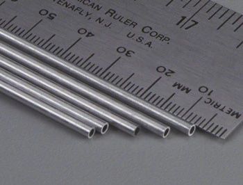 K&amp;S Round Aluminum Tube 3/32x36" (K+S1108)
