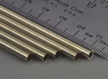 K&amp;S Round Brass Tube 5/32x36" (K+S1146)