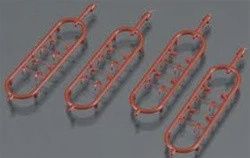 Kadee Side Grab Irons (Boxcar Red, 16) (KAD2252)