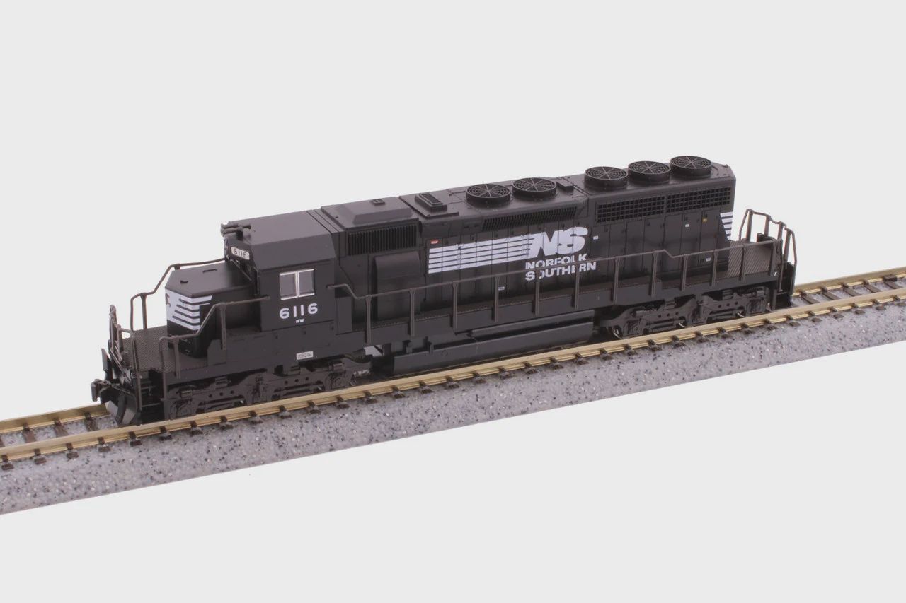 Kato 1764827 N Scale Norfolk Southern EMD SD40-2 Diesel Locomotive 6116 (DC) (KAT1764827)