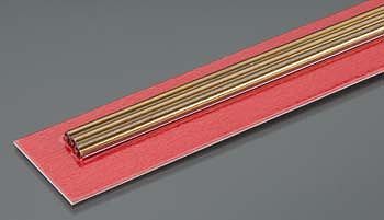 K+S 3mm x 300mm Round Brass Tube .225mm Wall (3) (K+S9834)