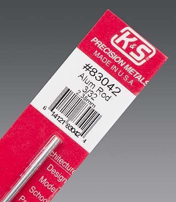 K+S Aluminum Rod 3/32" (K+S83042)