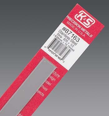 K+S Stainless Steel Strip .023'' x 1/2'' x 12'' (K+S87163)