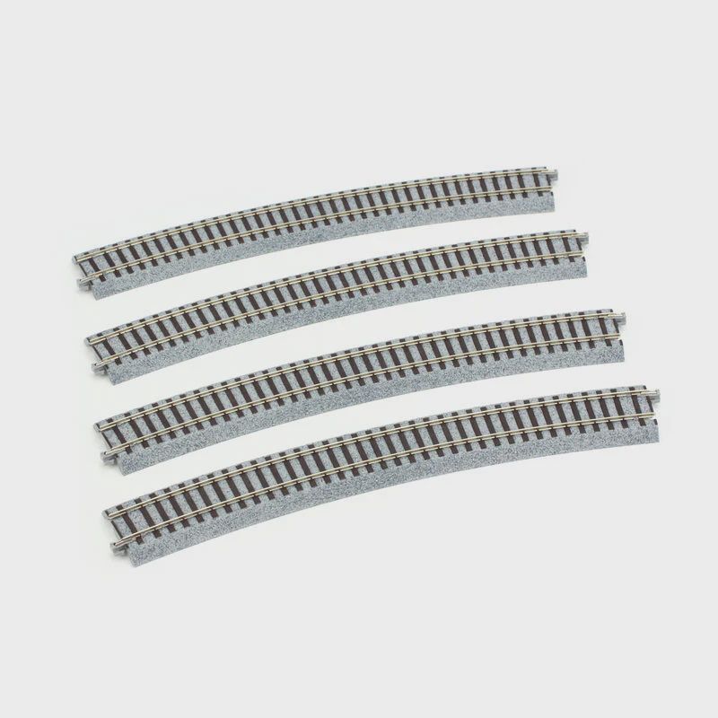 Kato HO 730mm 28-3/4 Radius Curve 22.5-Degree (4) (KAT2240)