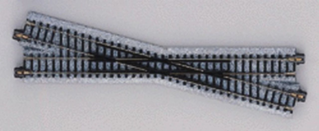 Kato N 186mm 7-5/16 15 Degree Right-Hand Crossing (KAT20301)