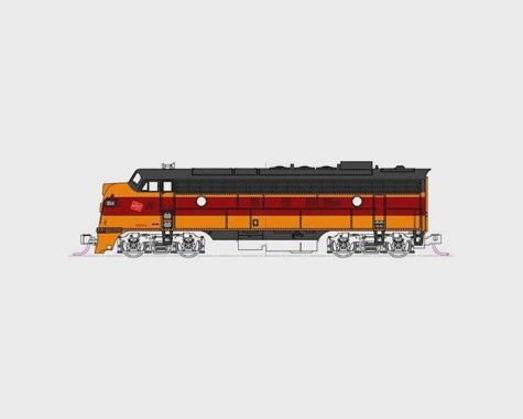 KATO N FP74, MILW #95C (KAT1762301)