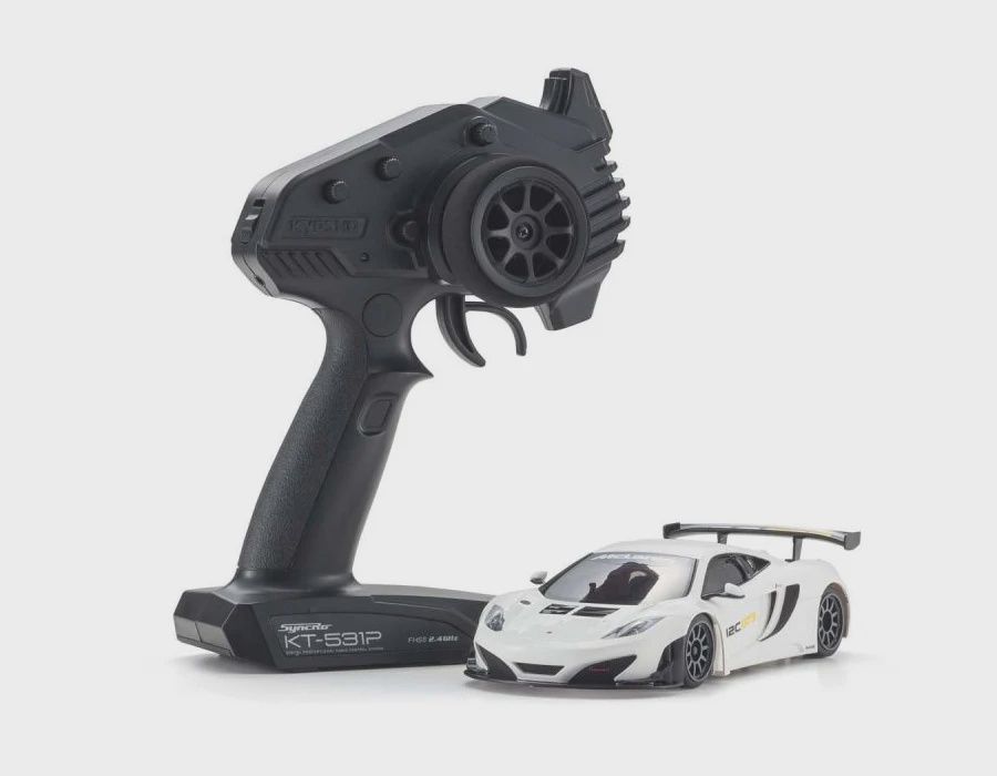 Kyosho MINI-Z RWD ReadySet McLaren 12C GT3 2013 White (KYO32343W)